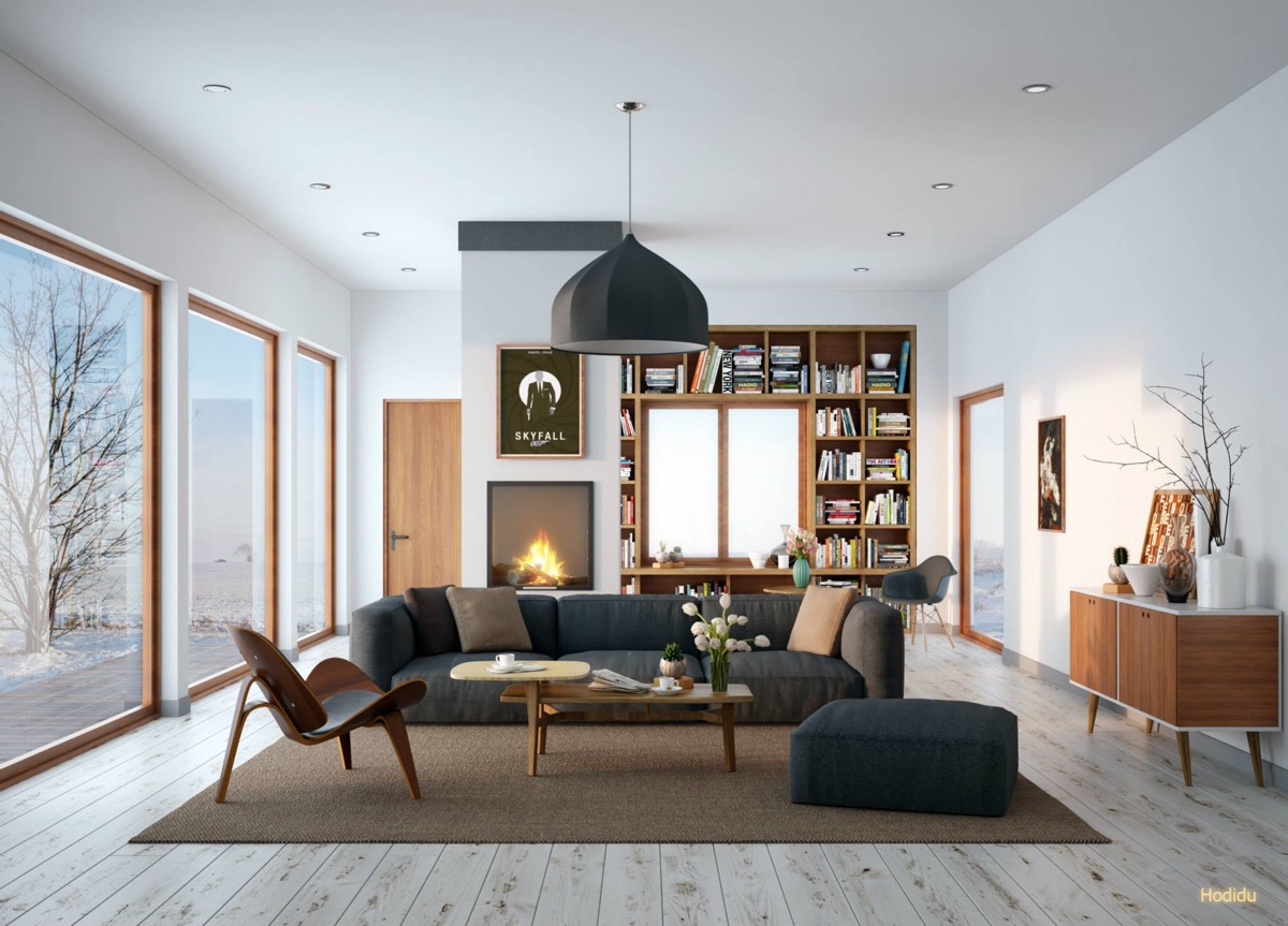 Mid Century Modern Living Rooms