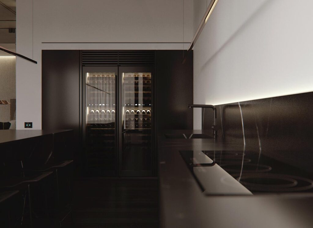 Image showcasing Luxury Apartment Interior Design Using Copper: 2 Gorgeous Examples