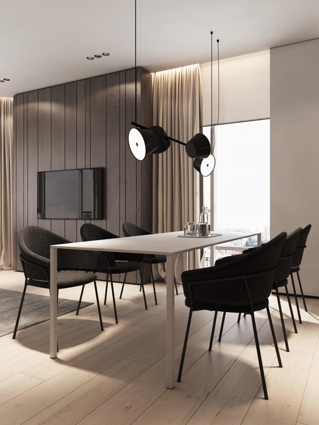 Interior Design Around Walnut Wood Finishes: 3 Great Examples