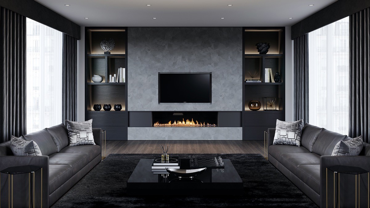 40 Grey Living Rooms That Help Your