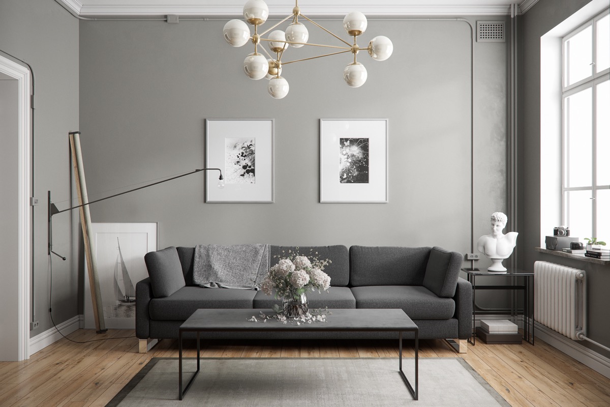 40 Grey Living Rooms That Help Your
