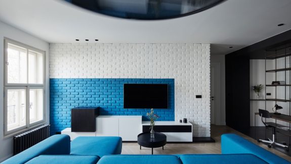 30 Blue Living Rooms To Relax The Mind, Body And Soul