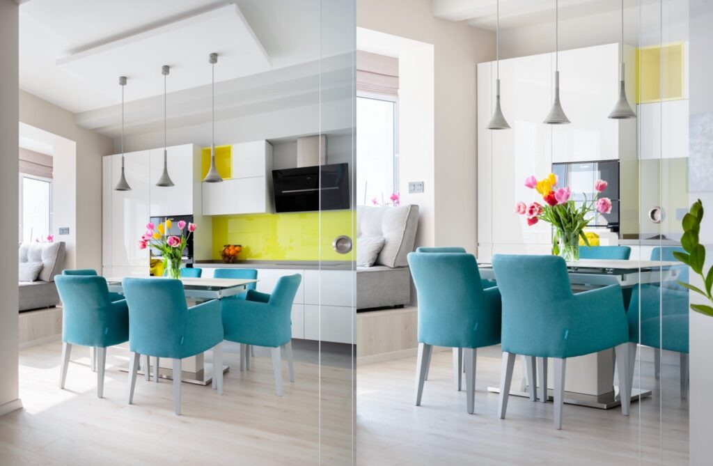 Modern kitchen diner decor | Interior Design Ideas