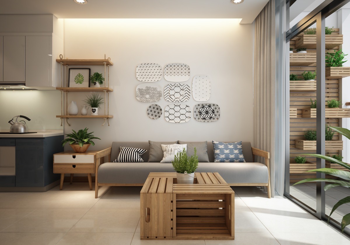 Modern Apartment Design With Asian