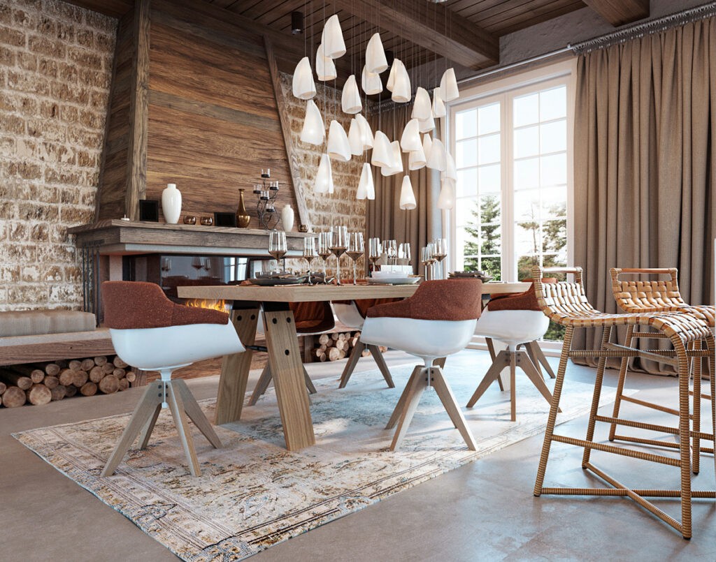 30 Rustic Dining Rooms That Radiate Refinement