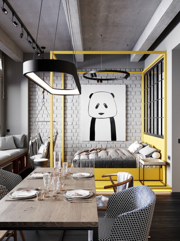 Quirky wall art Interior Design Ideas