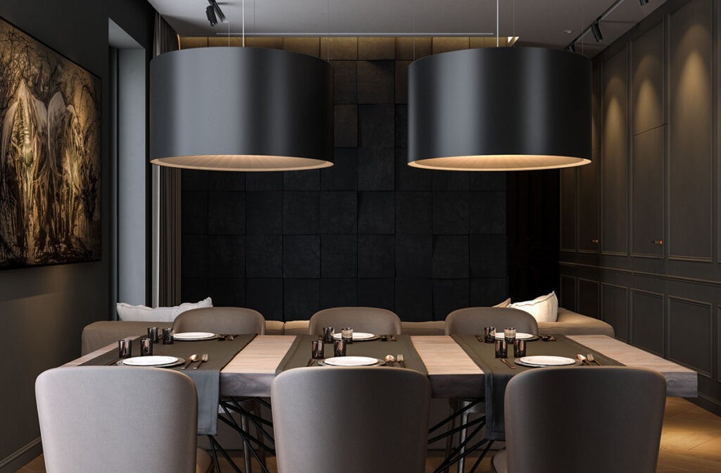 Modern Dark Interior Design
