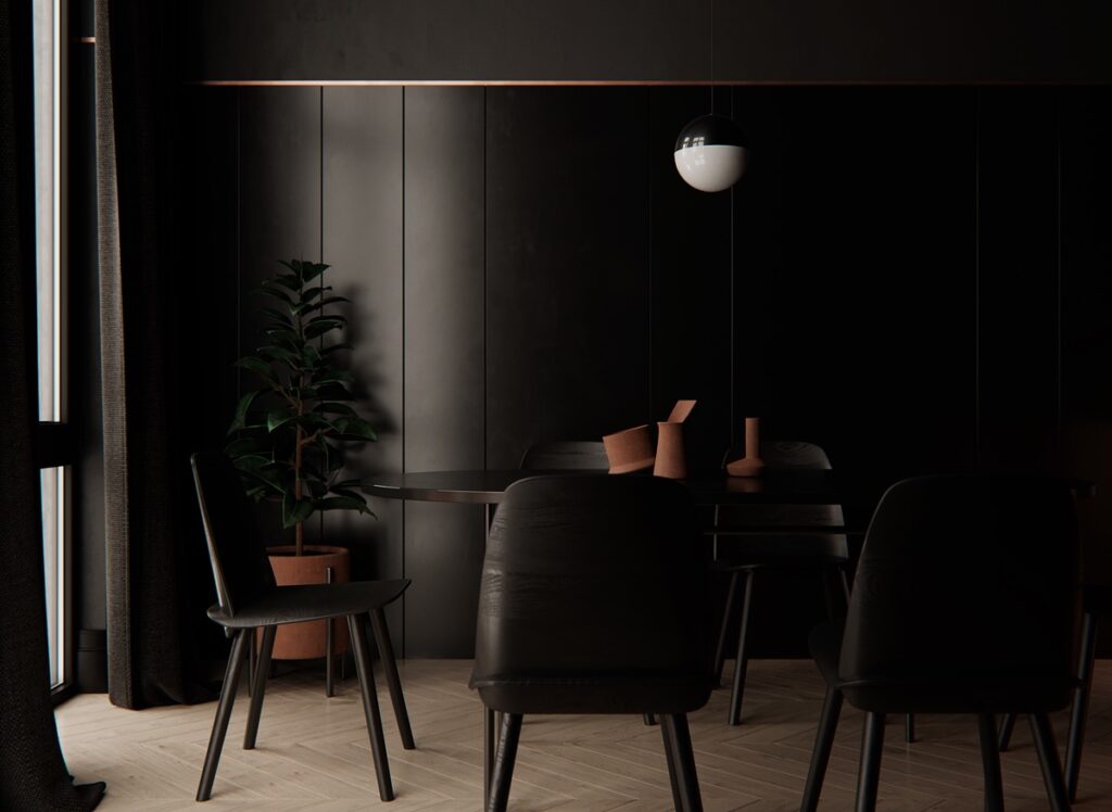 33 Black Dining Rooms That Your Dinner Guests Will Adore