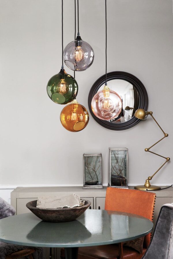 Hanging globe lights deals