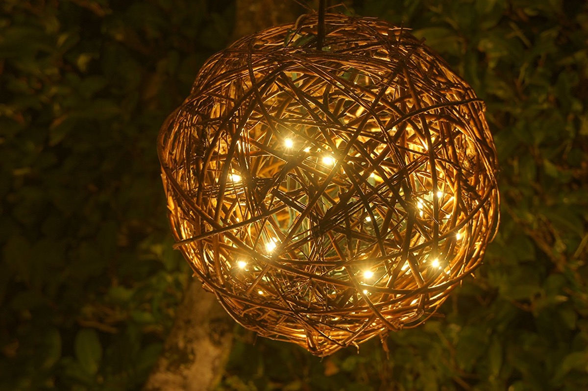 rattan outdoor globe pendant light Interior Design