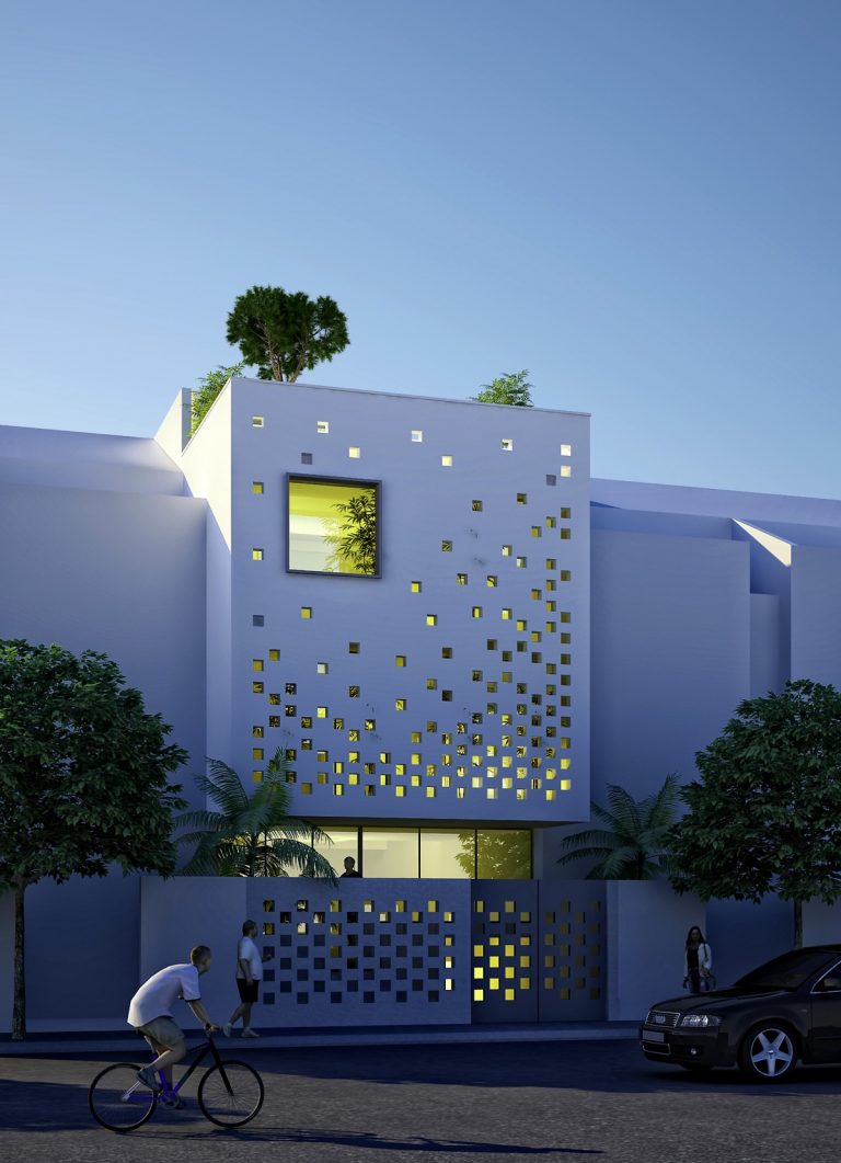 Small house unique exterior design | Interior Design Ideas