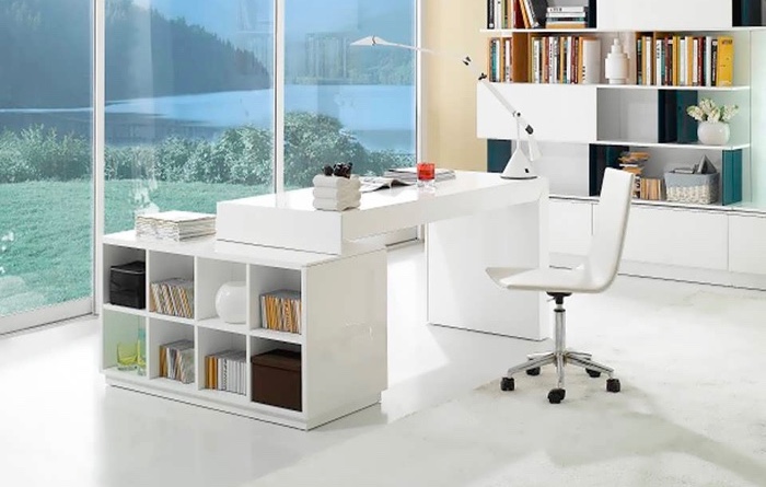 Gestreept Schep Aan boord 50 Modern Home Office Desks For Your Workspace