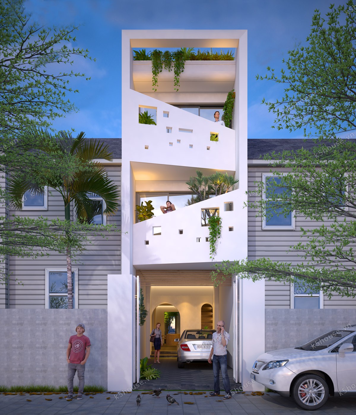 50 Narrow Lot Houses That Transform A Skinny Exterior Into Something Special 50 Narrow Lot Houses That Transform A Skinny Exterior Into Something Special