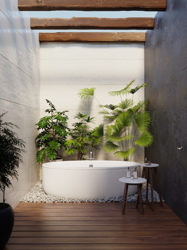 Botanical bathroom Interior Design Ideas