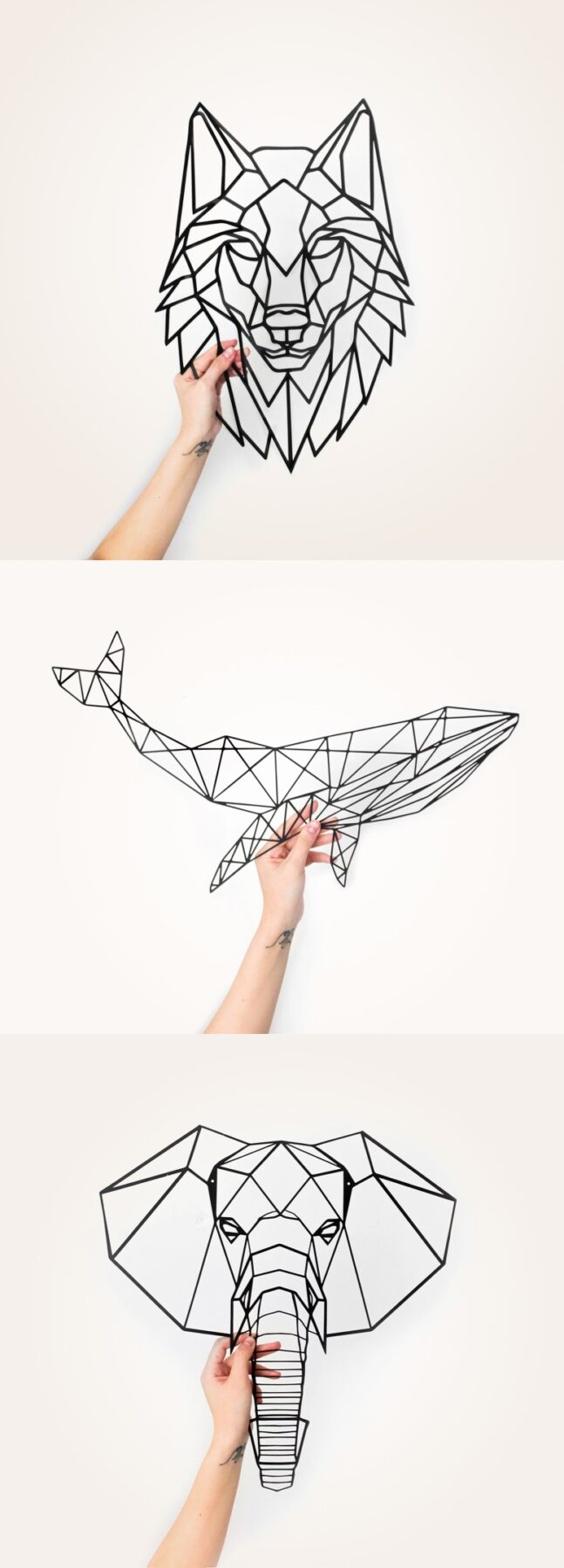 geometric animals designs