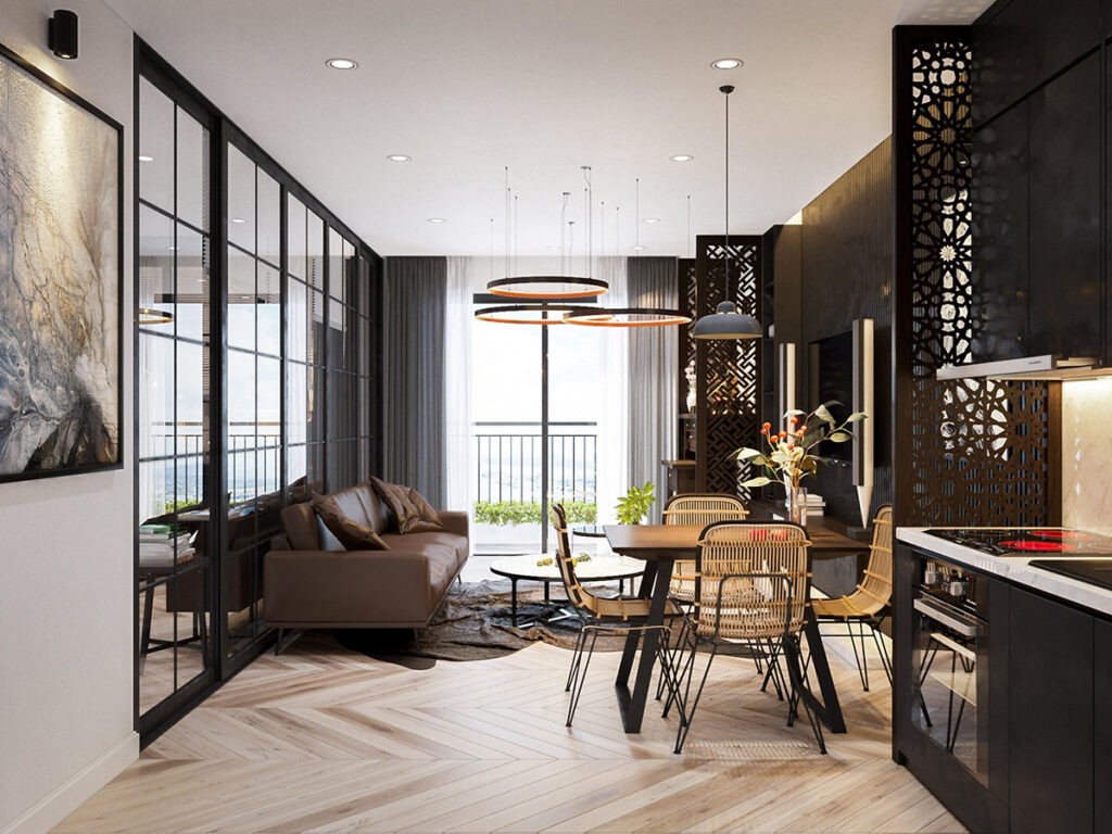 3 Open Plan Interiors With Glass Wall Bedrooms