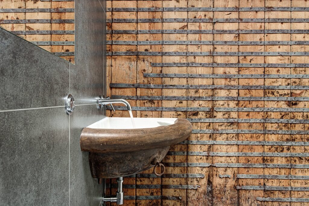 industrial style bathroom sink | Interior Design Ideas