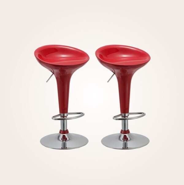 Red swivel counter stools cheap
