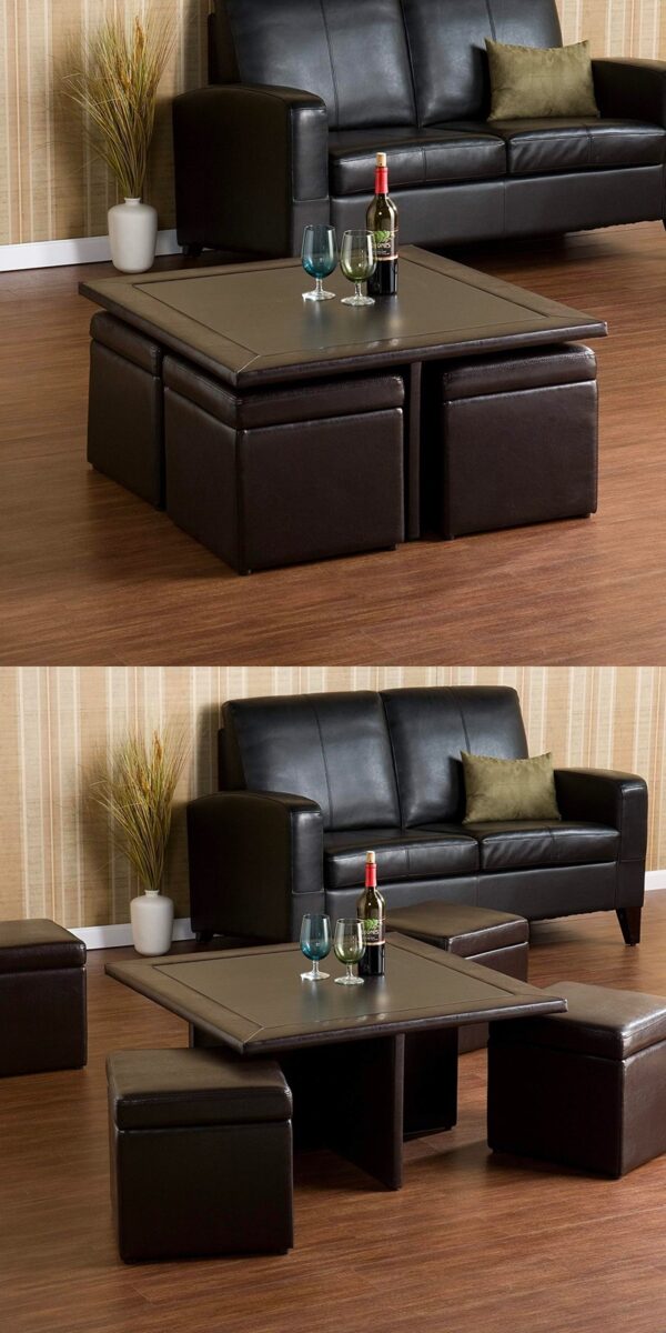 Square nesting on sale coffee table