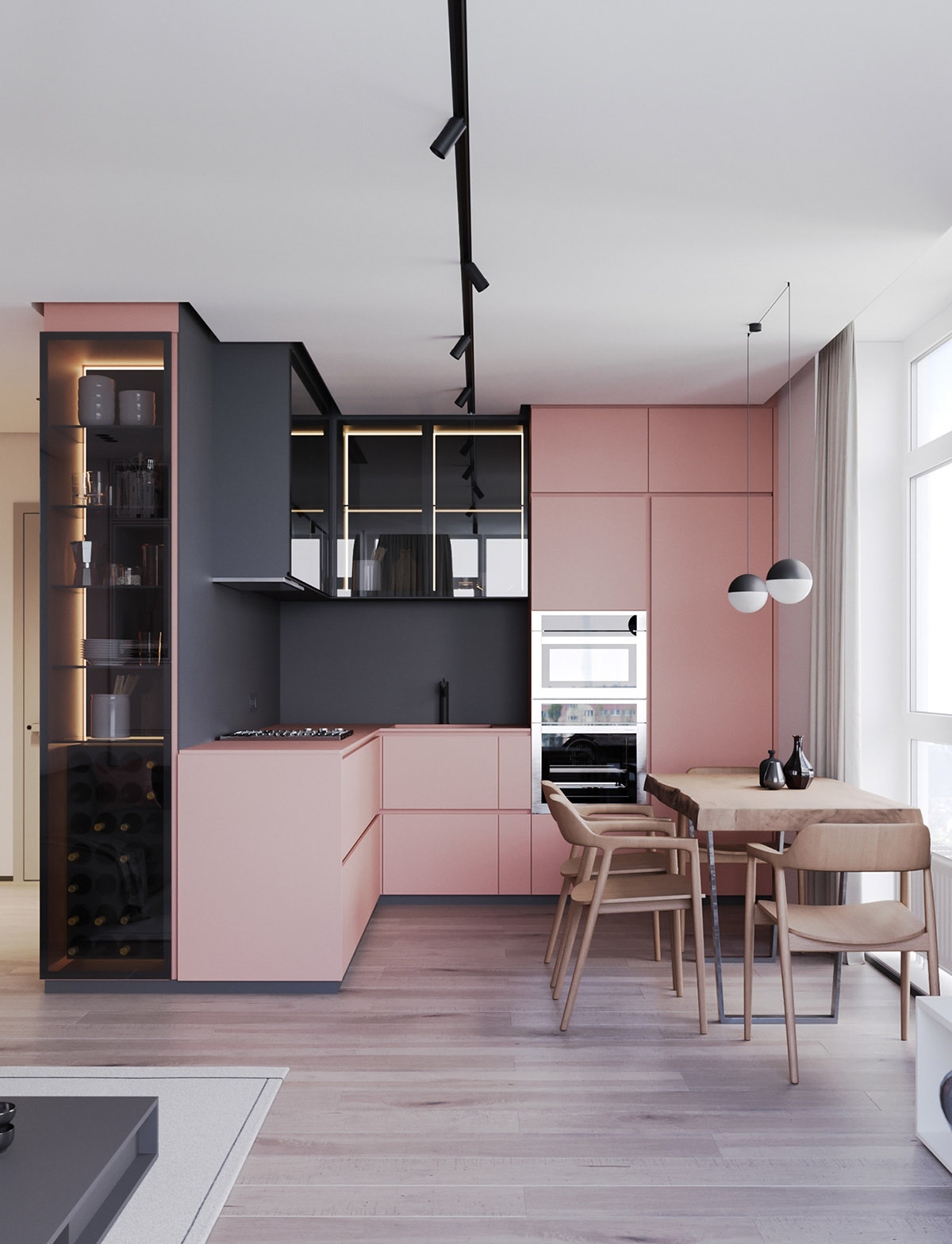 47 Kitchens ideas  pink kitchen, pink kitchen decor, kitchen decor