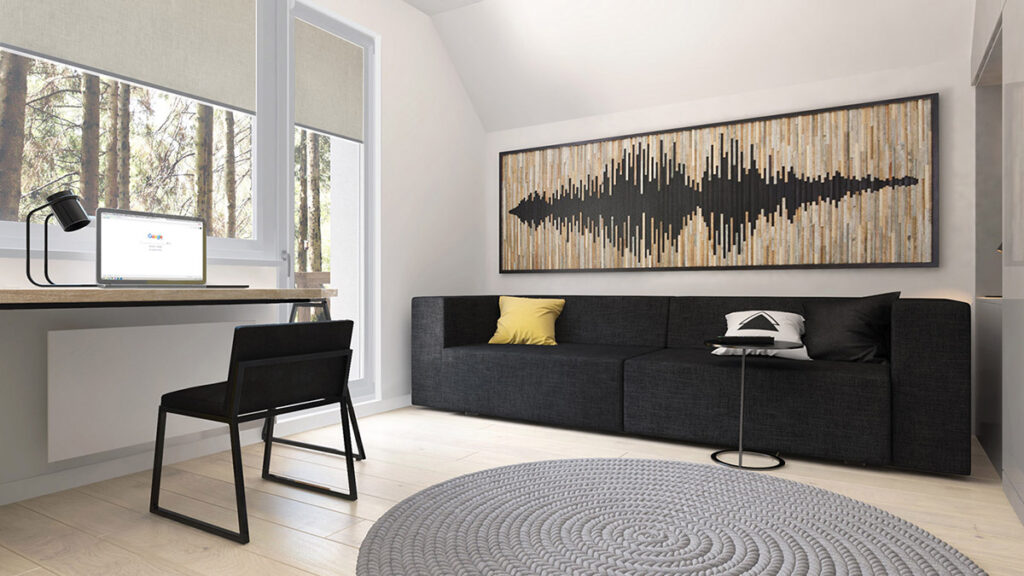 Round grey rug Interior Design Ideas