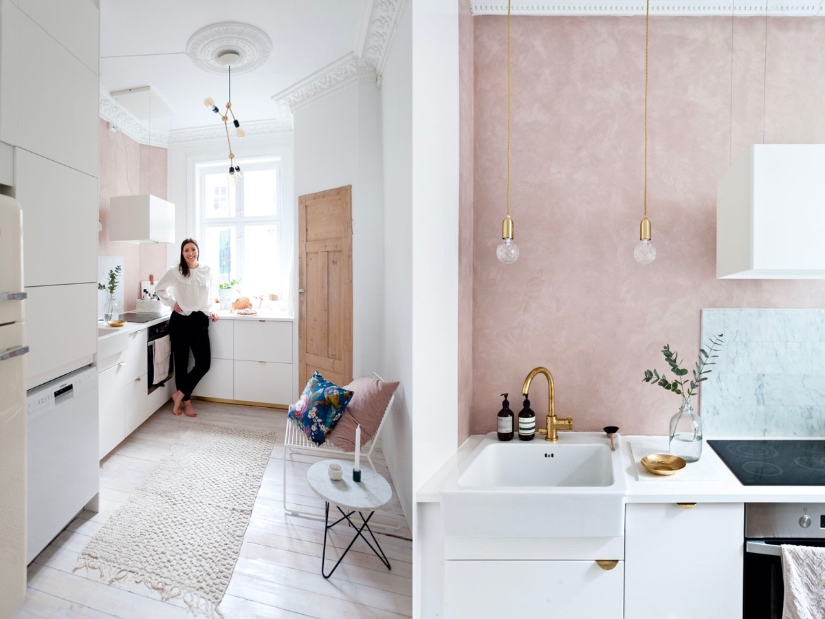 White Kitchen – Pink Kitchen Decor