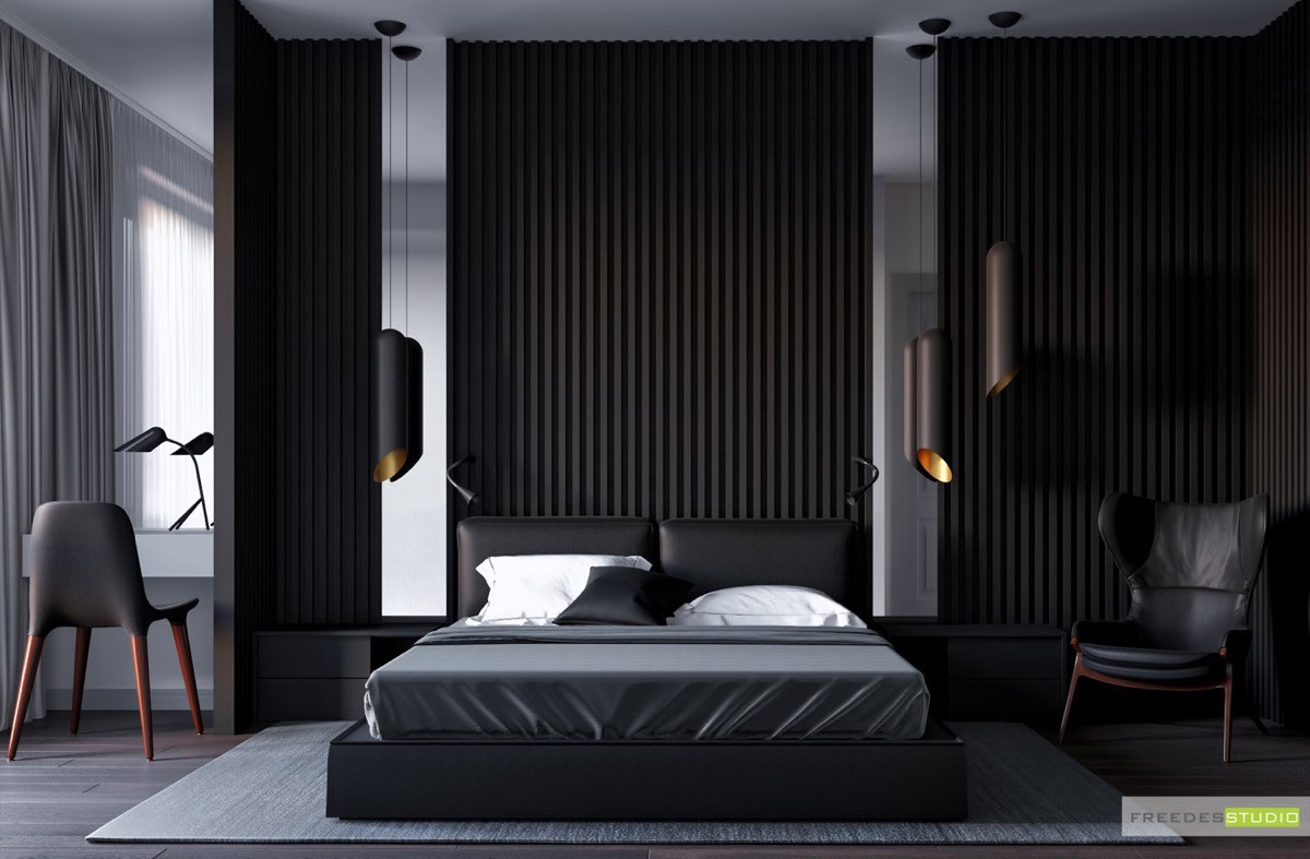 11,656 Black Wallpaper Bedroom Images, Stock Photos & Vectors | Shutterstock