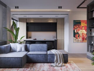 Three Industrial Style Lofts WIth Natural Accents