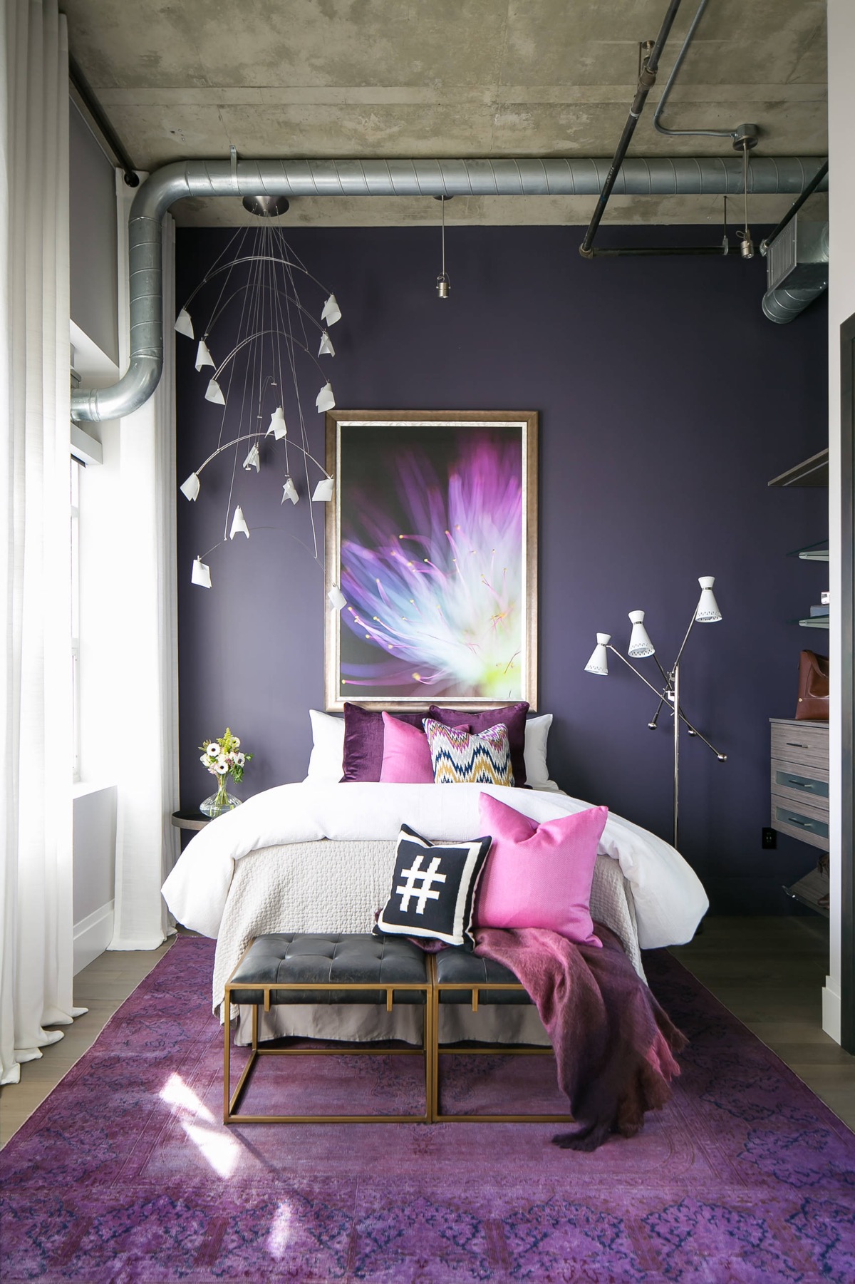 33 Purple Themed Bedrooms With Ideas, Tips & Accessories To Help ...