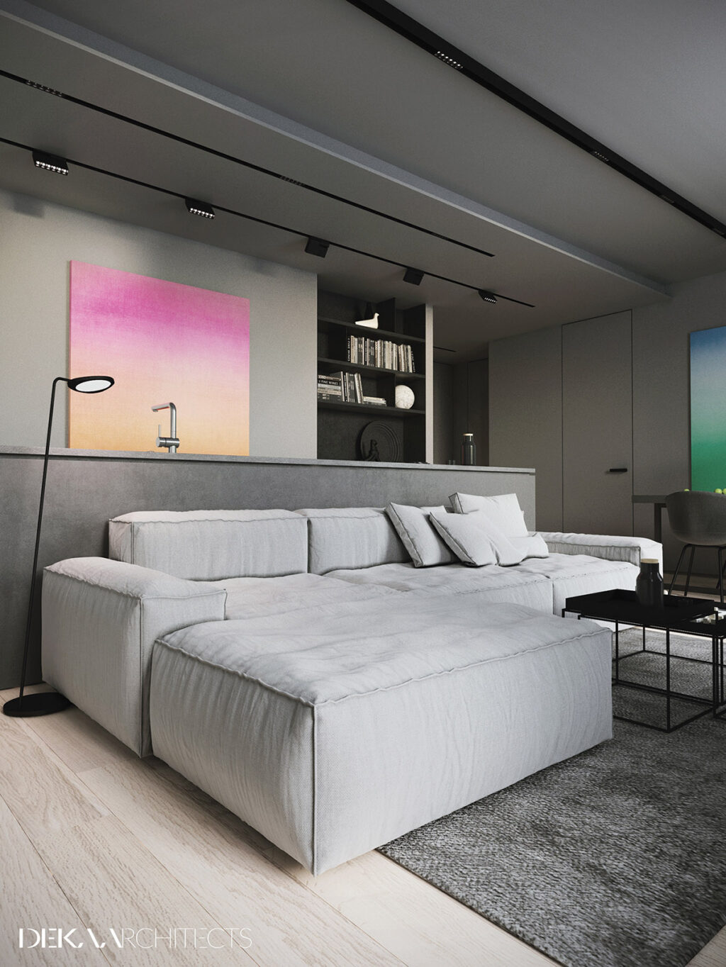 Light grey sofa Interior Design Ideas