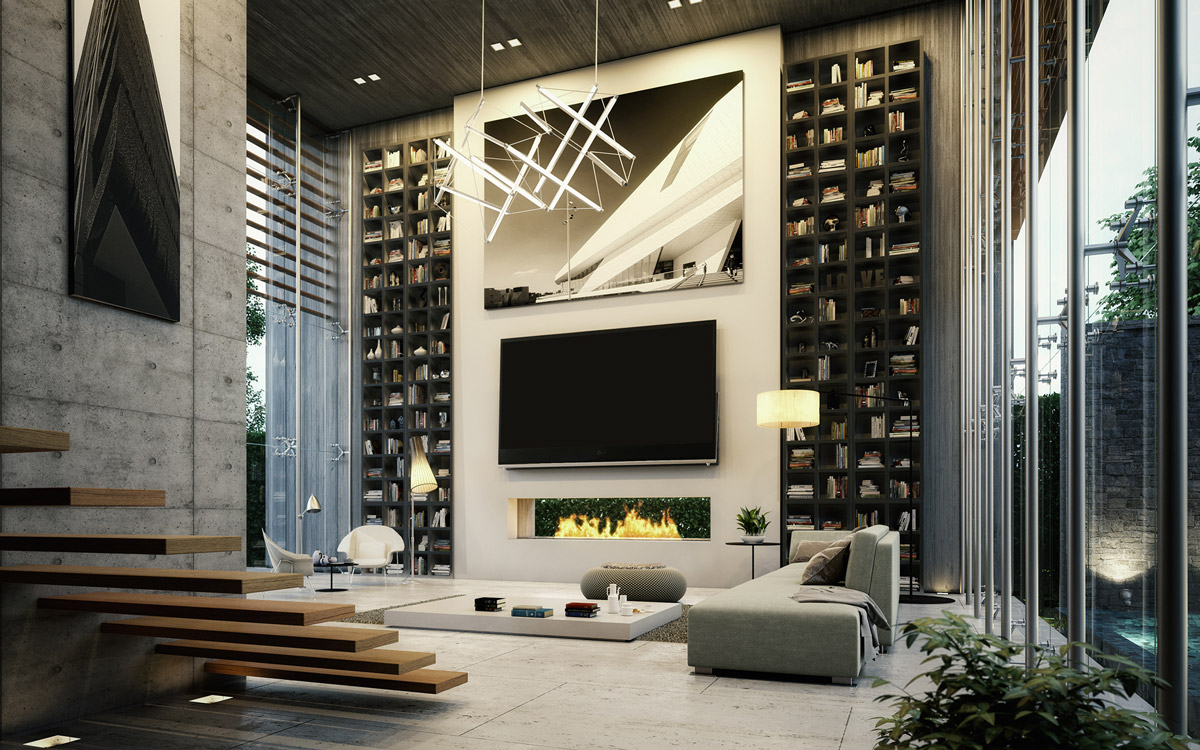 Luxurious Living rooms deign ideas