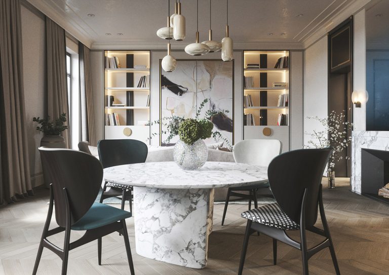 Modern dining set | Interior Design Ideas