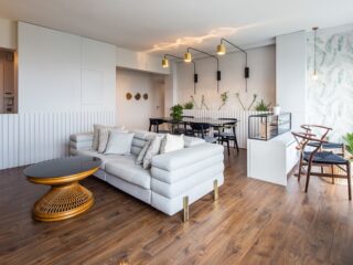 Easy Breezy Town House With Hints of 1970s Decor