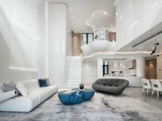Organic Architecture And Futuristic Decor [Home Tour]