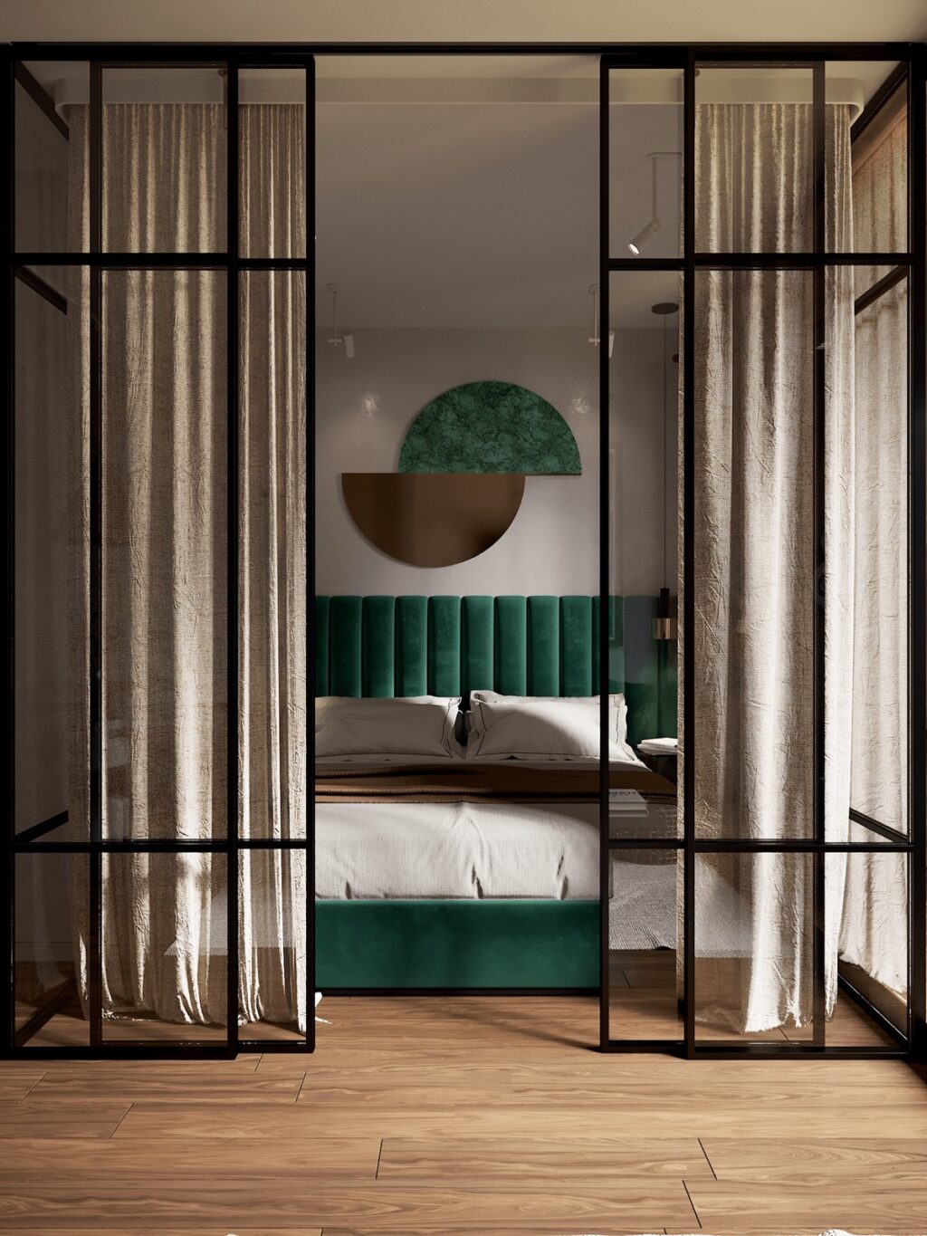3 Luxury Apartments With Open Plan Bedroom Ideas