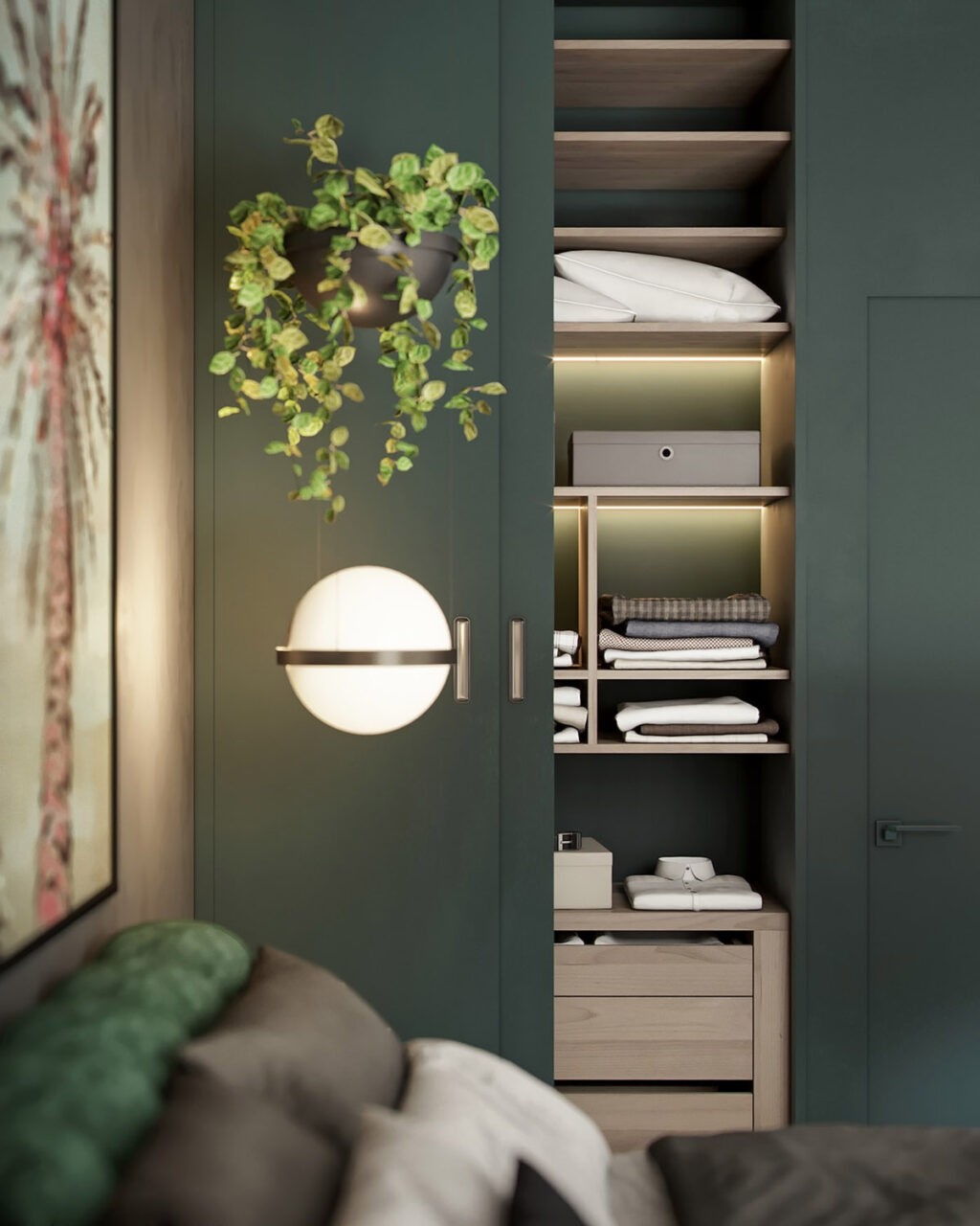 Interiors That Use Plants As Part Of The Palette