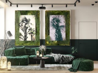 Interiors That Use Plants As Part Of The Palette