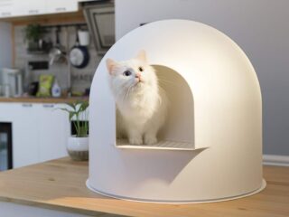 Product Of The Week: A Cute Igloo Shaped Cat Litter Box