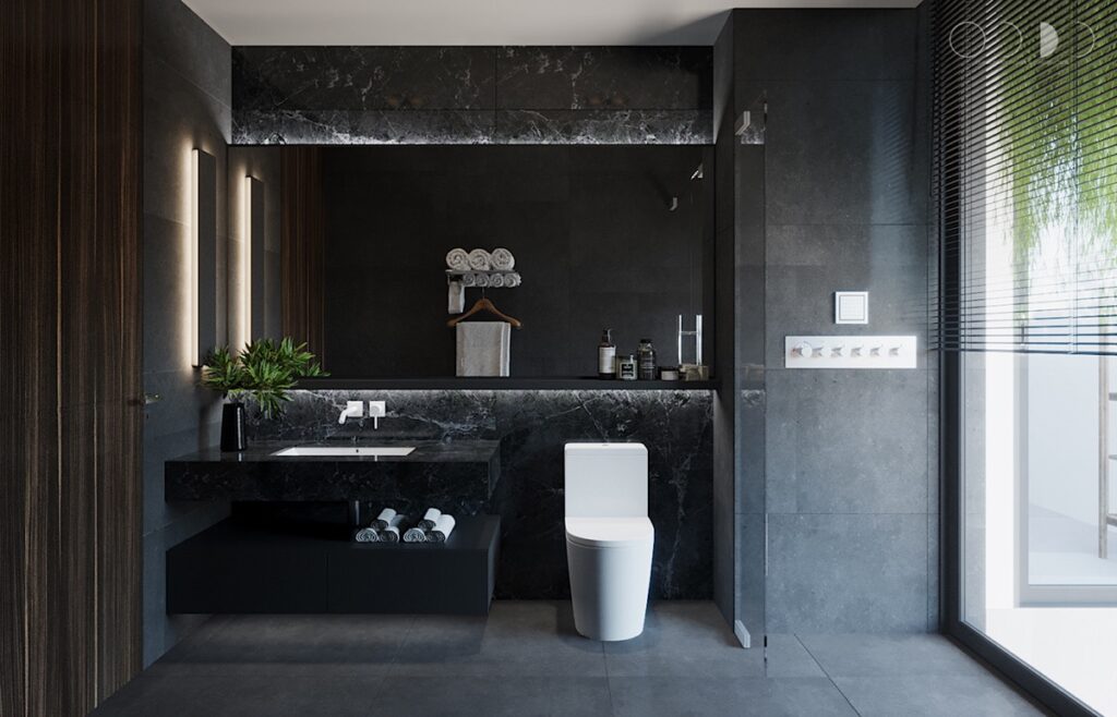 Master Bathroom Ideas Black