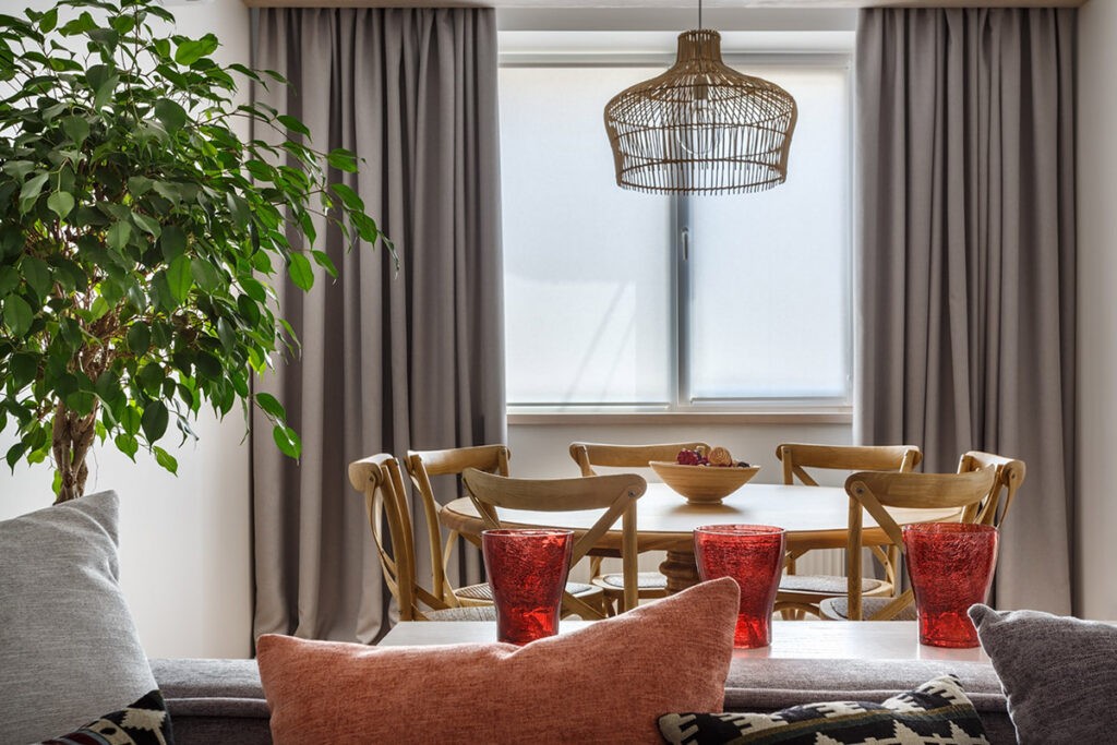 Wicker lamp shade Interior Design Ideas