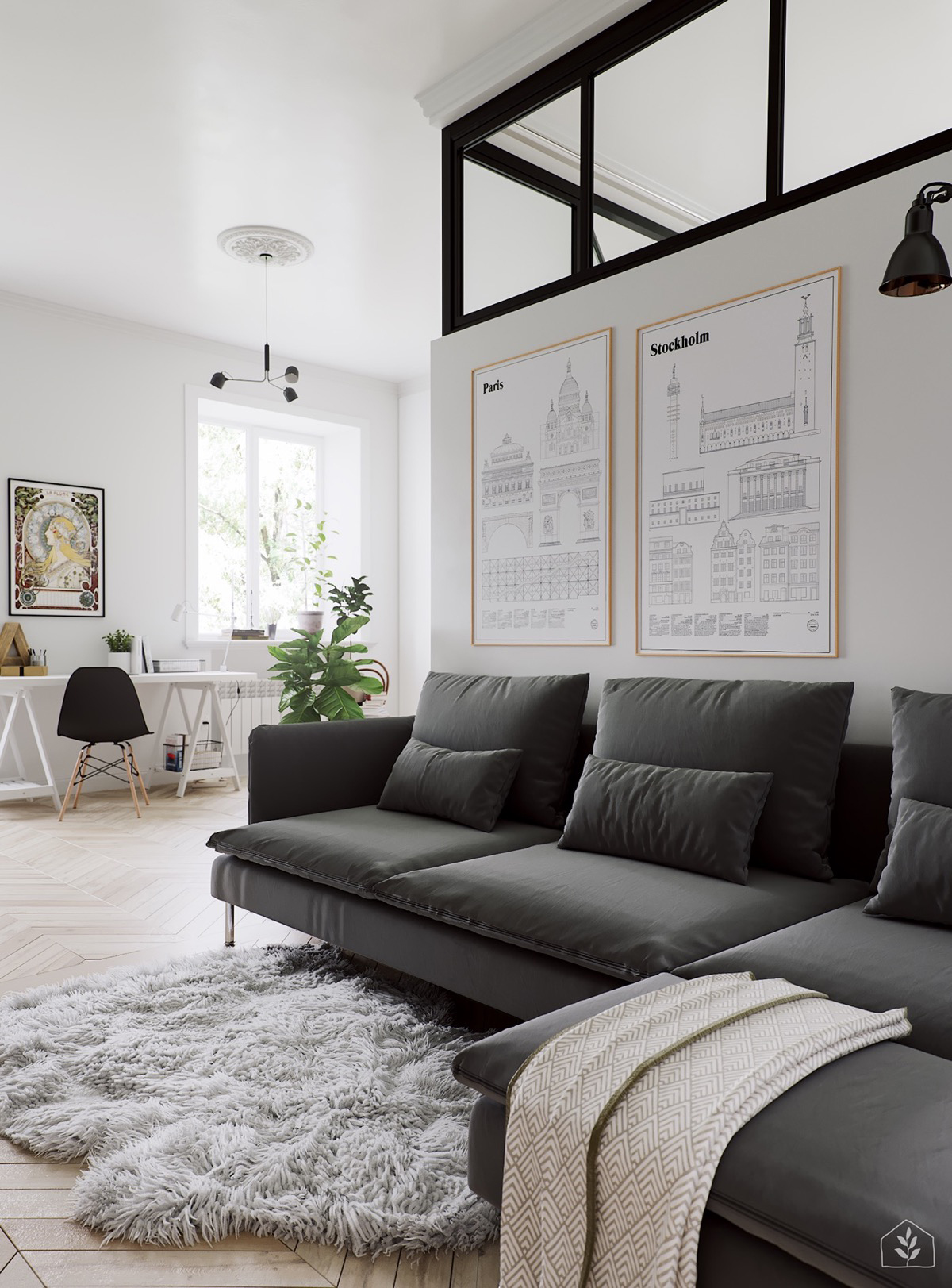 grey sofa | Interior Design