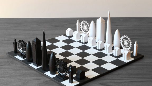 Product Of The Week: Unique Skyline Chess Sets