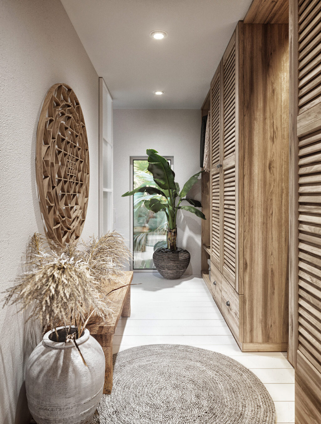 wooden wall decor Interior Design Ideas