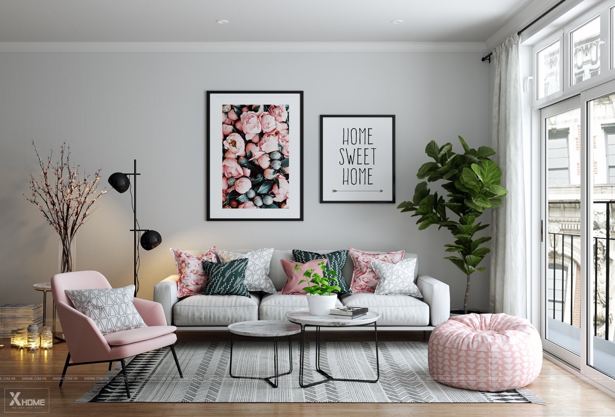 17 Pink Living Room Decor Ideas | Sebring Design Build