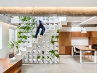Single Bedroom Loft With Double-sided Living Wall Design