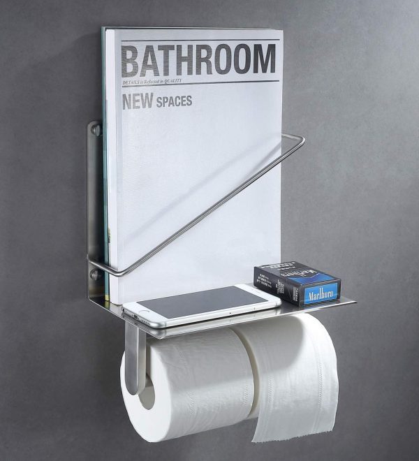 https://www.home-designing.com/wp-content/uploads/2019/05/Wall-Mounted-Toilet-Paper-Holder-With-Magazine-Rack-Stainless-Steel-Small-Shelf-600x660.jpg