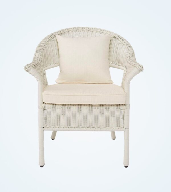 Wicker bathroom on sale chair