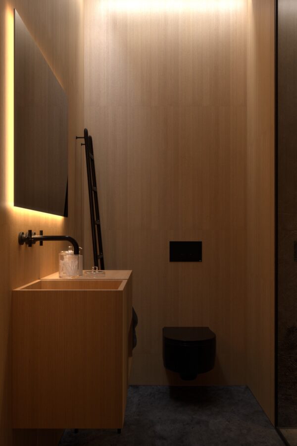 wood effect vanity unit | Interior Design Ideas