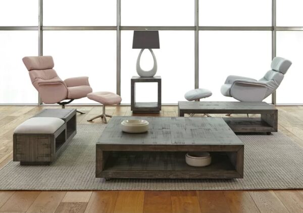 Large low square clearance coffee table