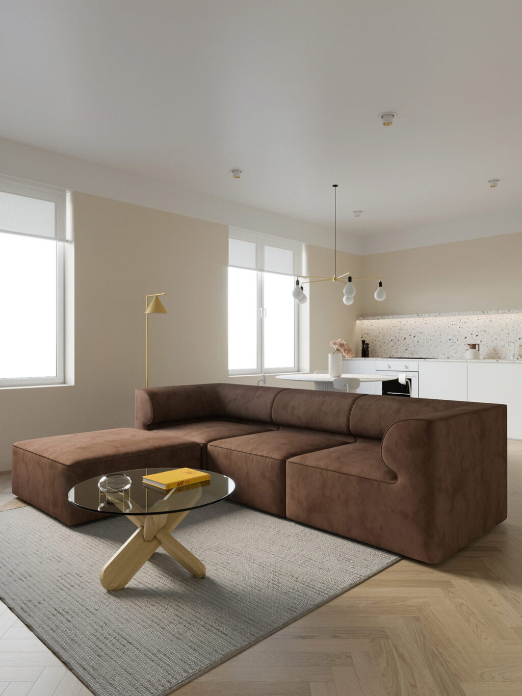 Coffee And Cream Interiors With A Swirl Of Sophisticated Style
